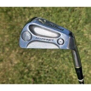 Titleist Acushnet AC-108 Tungsten 7 Iron Stiff Flex Steel Shaft 37" RH New Grip